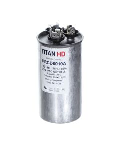 DiversiTech PRCD6010A Titan HD 60/10 MFD, 370 Voltage, Round Run Capacitor