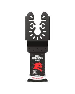 Diablo DOU125BW3 1-1/4" Demo Demon™ Universal Fit Bi-Metal Oscillating Blades for Nail-Embedded Wood (3-Pack)