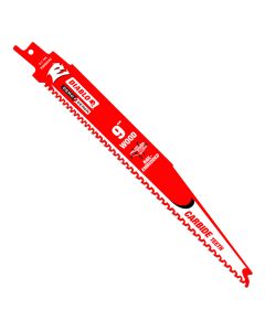 Diablo DS0906CWS3 9" 5/7 TPI Demo Demon™ Carbide Teeth Reciprocating Saw Blades for Nail-Embedded Wood (3 Pack)