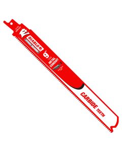 Diablo DS0912CF 9" 12TPI Steel Demon™ Carbide Teeth Reciprocating Saw Blade for Thin Metal Conduit