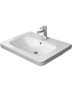Duravit 2320800000 DuraStyle 32" L X 19" W X 7" H Rectangular Wall Mounted Vanity Top with Overflow in White (Vanity Base Sold Separately)