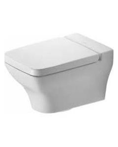 Duravit 22190900921 PuraVida 1.6 GPF 12" Rough In Wall Mount Elongated Toilet Bowl in White (Seat, In-Wall Carrier and Tank Sold Separately)