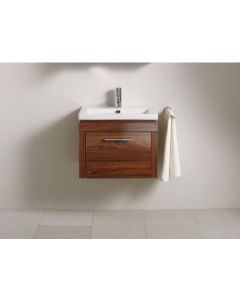 Duravit 2F644606767 39" L X 19" W Wall Mounted Single Drawer Bathroom Vanity Base Only (Vanity Top Sold Separately)