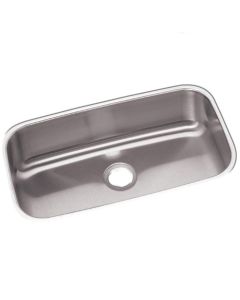 Elkay DXUH2816 Dayton Stainless Steel 30-1/2" x 18-1/4" x 8", Single Bowl Undermount Sink