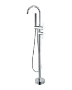 Emory & Bond EB11002PC Floor Mounted Freestanding Tub Filler in Polished Chrome