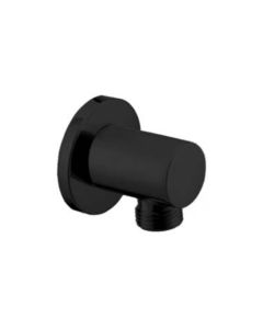 Emory and Bond EB11503BL Shower Wall Outlet in Black