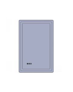 Emory and Bond EB243601LED 24" W X 36" H Anti-Fog Function Dual Mount Vertical/Horizontal LED Lighted Vanity Mirror