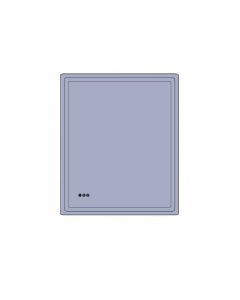 Emory and Bond EB303601LED 30" W X 36" H Anti-Fog Function Dual Mount Vertical/Horizontal LED Lighted Vanity Mirror