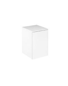 Emory and Bond EB55916MW 16" L X 18" D Wall Mount Vanity Base Connection in White (Vanity Top Sold Separately)