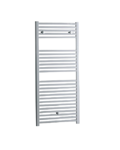 Ecostyle ECS48.24SW 48" H X 24" L X 3.5" W  Straight Towel Bar Radiators in White