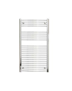 Ecostyle ECS48.24SC 48" H X 24" L X 3.5" W Straight Towel Bar Radiator in Chrome