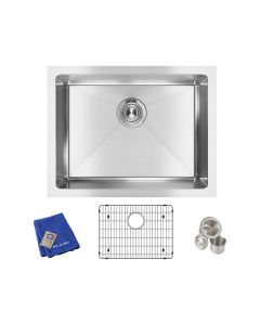 Elkay EFRU211510TC SS 23.5x18.2x10 Single Under MT Sink Kit