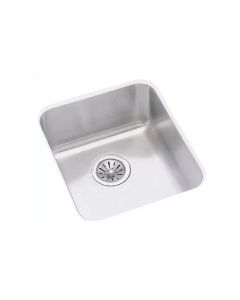 Elkay ELU1316 Lustertone® 15" W X 18-1/2" L X 7-7/8" D Classic Stainless Steel Single Bowl Undermount Sink