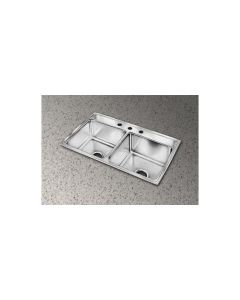 Elkay DLR4322125 DoubleBasin Stainless Steel Kitchen Sink