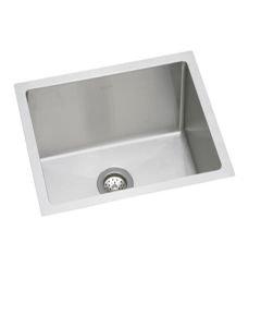 Elkay EFRU211510 Stainless Steel 23.5" x 18.25" x 10" Single Bowl 16 Gauge Undermount Kitchen Sink