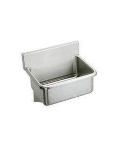 Elkay EWS25200 Lustrous Satin Utility Sink 14 Guage 18-8 Stainless Steel Wall Mount 1 Basin Rectangular In Stainless Steel