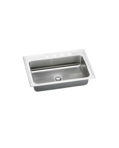 Elkay LRSQ33221 Single Bowl Sink WithQuick-Clip Mounting Syst