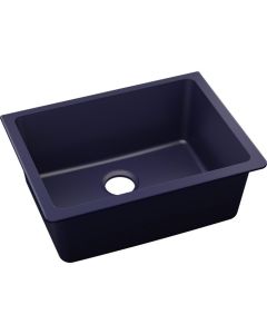 Elkay ELXU2522JB0 Quartz Luxe Single Bowl 24.62"L x 18.50"W x 9.50"H Undermount Sink in Jubilee