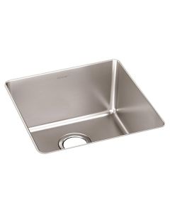 Elkay ELUH1616T Lustertone Iconix® 18-1/2" Single Basin Undermount Kitchen Sink in Stainless Steel
