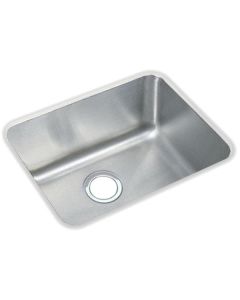 Elkay ELUH1814 Lustertone Classic Stainless Steel 20-1/2" x 16-1/2" x 7-7/8", Single Bowl Undermount Sink