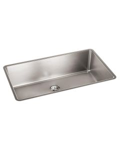 Elkay ELUHH3017TPD Lustertone Iconix Single Bowl Undermount Sink with Perfect Drain® in Luminous Satin