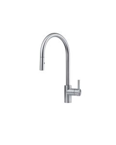 Franke EOS-PD-304 Eos Neo 1.75 GPM Deck Mounted Single Hole Pull Down Kitchen Faucet in Stainless Steel