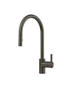 Franke EOS-PD-ANT Eos Neo 1.75 GPM Deck Mounted Single Handle Pull Down Kitchen Faucet in Anthracite