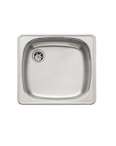 Franke ESX110 Euroset 16" W X 15" L X 6" D Drop-In Single Bowl Stainless Steel Bar/Prep Sink in Polished Chrome
