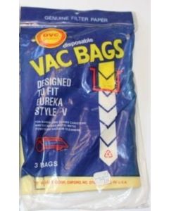 Eureka 233 DVC Style V Vac Bags