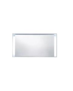 Blu Bathworks F51M1120001M 1200 Mirror W/Led Lighting Frame 47.25"W X 25.25"H X 5"D in White Matte