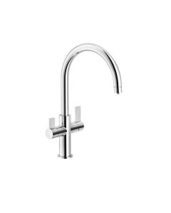 Franke FFT3100 Ambient 1.75 GPM Three in One Cold/Filtered  Swivel Spout Kitchen Faucet in Polished Chrome