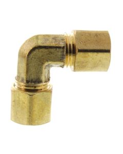 Brass Compression x Compression Elbow 1/4"