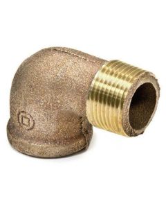 4" Brass Street 90° Elbow
