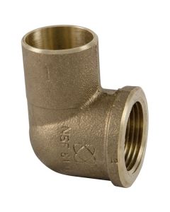 Cast Copper Elbow 90 C x F 1 1/2"