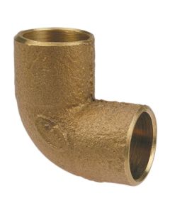Cast Copper Elbow 90 C x C 1 1/2" x 1"