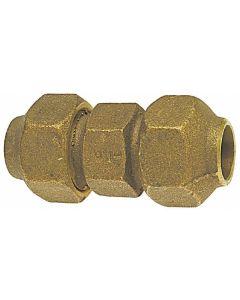 Cast Copper Flare Coupling 1/2"