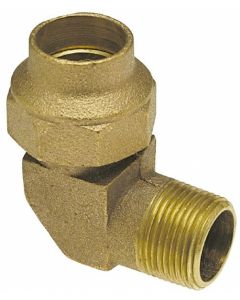 Cast Copper Flare FL x M Elbow 90 1 1/2"