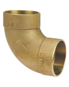 DWV Cast Copper C x C Elbow 90 4"