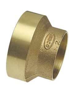 DWV Cast Copper Coupling 3" x 2"