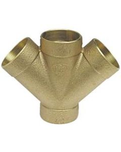 DWV Cast Copper Cross Y 3" x 2"