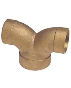 DWV Cast Copper Double Elbow 1 1/2"