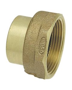 DWV Cast Copper Fitting Adapter Ftg x Female 1 1/2"