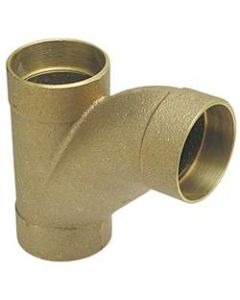 DWV Cast Copper Long Turn TY 2"