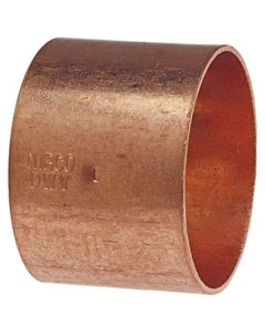 DWV Wrot Copper Coupling 2" x 1 1/2"