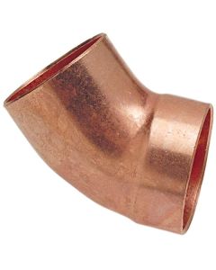 DWV Wrot Copper Ftg x C Elbow 45 3"