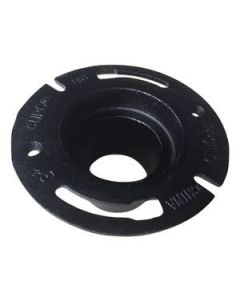 No Hub Cast Iron Offset Quick Set Flange 4"