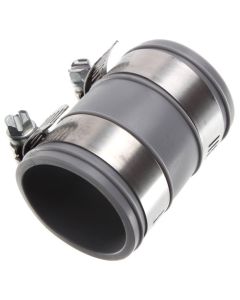 Rubber Coupling Tubular x Tubular 1 1/2"