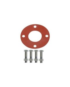 Rubber Full Face Flange, Gasket, Bolt, Nut Kit 10"