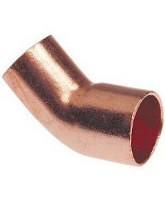 Imp Wrot Copper Street Elbow 45 C x FTG 4"