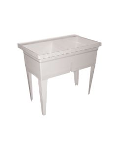 Fiat FLTDII Appliance Depth DB Laundry Tub in White